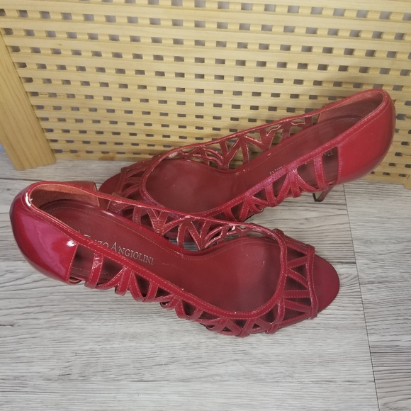 Enzo Angioloni red heels Size 9 - Picture 4 of 14
